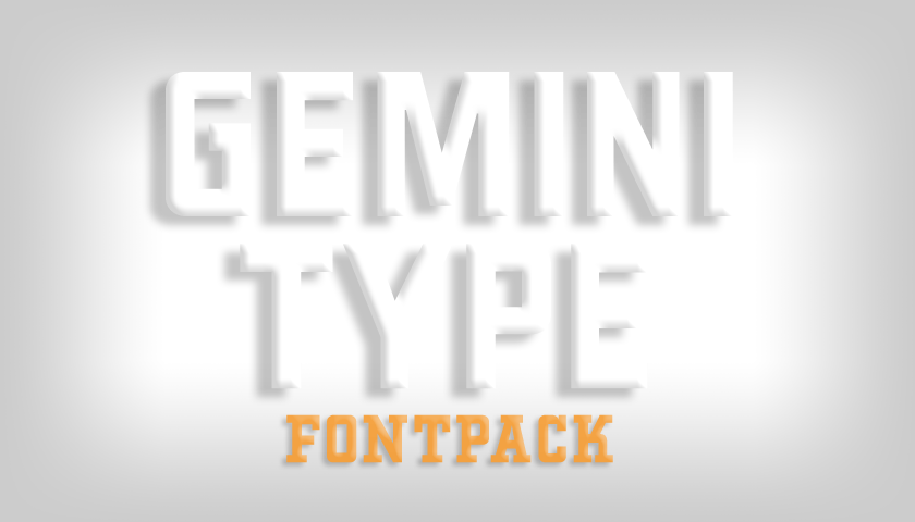 Gemini Fontpack